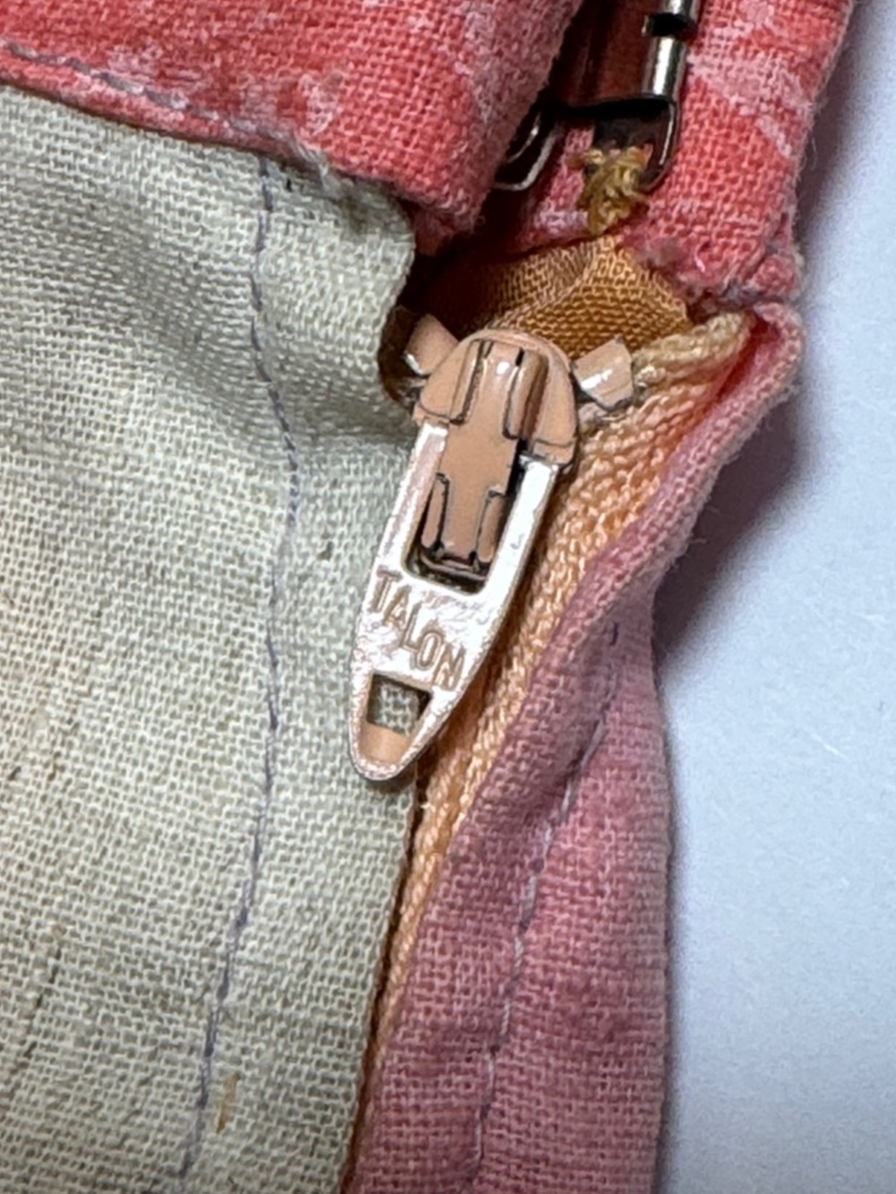 VINTAGE Saks Fifth Avenue Patchwork‎ Maxi Skirt Colorful Pastel Talon Zipper 12 - Picture 10 of 11